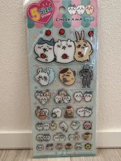 【nikoniko専用】ちいかわ ぷっくり シール 2枚