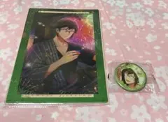 アイナナ　二階堂大和　クリアビジュアルポスター11  カプセル缶バッチ