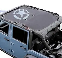 JEEP　ジープ　ラングラー　ルーフ　ネット　オフロード　日よけ　プロテクト
