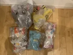 ポケモン　もふぐっとシリーズ　5体まとめ売り