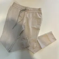 ベージュ ジョガーパンツ サイズ40