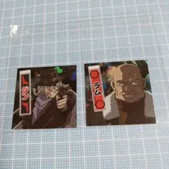 名探偵コナン　ホログラムステッカーセット(ジン、ラム)