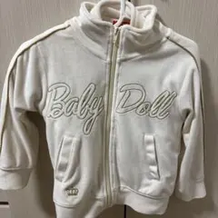 Baby Doll ホワイト トレーナー・パンツセット