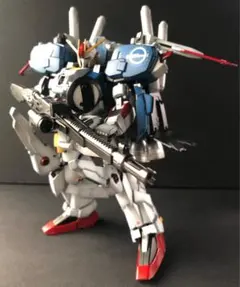 Ex-Sガンダム 塗装改修品　プラモデル　塗装済み　完成品 ガンプラ ガンダム HGUC 1/144 Ex-Sガンダム 改修・全塗装 製作01 こいつ…動かないぞ
