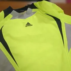 adidas 蛍光イエロー 中綿 ウィンドブレーカー パンツはおまけでつけます！