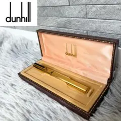 【希少】dunhill ダンヒル 万年筆 ペン先 585 ゴールド ケース付きのサムネイル