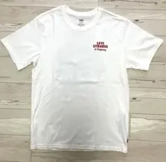 【美品】リーバイス Levi's バックプリント Tシャツ 白 S カウボーイ