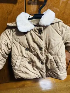 Petit main ベージュ ダウンコート