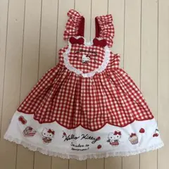 Hello Kitty ジャンバースカート 110cm