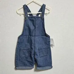 新品 H&M デニム オーバーオール 90