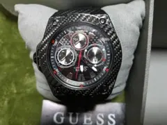 GUESS クロノグラフ 腕時計 ブラックのサムネイル