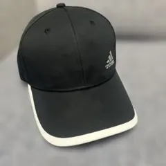 黒adidasゴルフキャップ レディース
