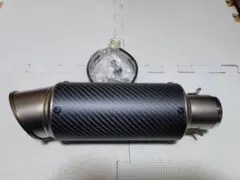 カーボンファイバー マフラー 約30cm 汎用 - メルカリ