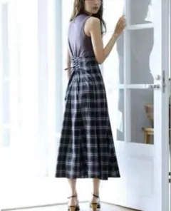 INGNIイング ドッキングワンピース ノースリーブ