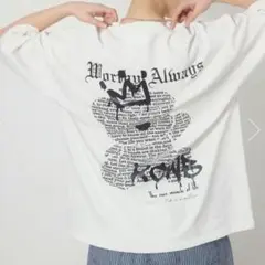 RCWB バックプリント Tシャツ ホワイトのサムネイル
