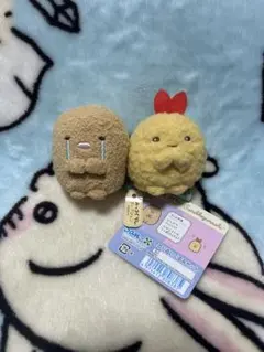 すみっコぐらし☆てのりぬいぐるみセット　とんかつ　えびふらいのしっぽ