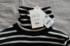 新品未使用　ユニクロ　ニット　エクストラファイン　Lサイズ