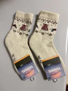 暖かモンゴル産ウール100%ソックスサイズ約22〜23cm