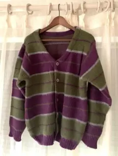 ニット パープル