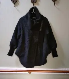 ボアジャケット 黒