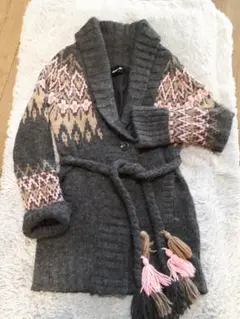 メイソングレイ　ロングカーディガン