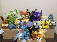 ポケモン ぬいぐるみ21体　ナゾノクサ　ポカブ　トゲピー ヤミラミ他まとめ売り
