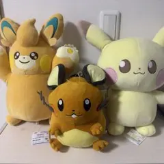 ポケモンセンター モクロー アシマリ ニャビー 等身大 ぬいぐるみ