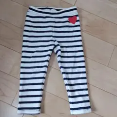 GAP ボーダー柄 ハート 90〜100