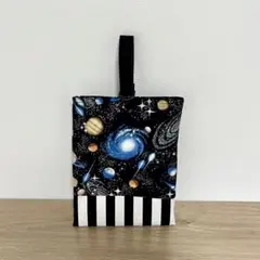 即納☆宇宙柄☆上履き入れ☆上靴袋