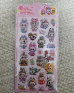 早い者勝ち！立体シール　3Dシール　ラブブ