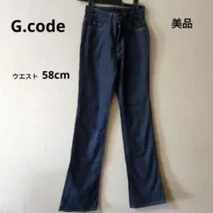 美品　G.code レディース　デニムパンツ 　ブルー　XS 58cm