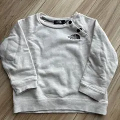 THE NORTH FACE ライトグレー トレーナー