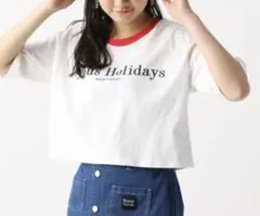レピピアルマリオ リンガーワイドショート丈Tシャツのサムネイル