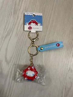新品シナモンロールミャクミャク ストラップ EXPO2025