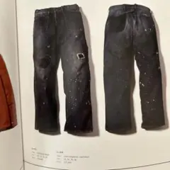 【極美品】 CALEE ベイカー デニムパンツ 32