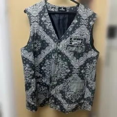 Subciety バンダナ柄 ベスト Lサイズのサムネイル