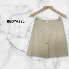 REDYAZEL フレアミニスカート ベージュ M
