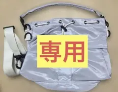 巾着バッグ ショルダーバッグ バケットバッグ 2way ミニポーチ付き