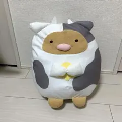 タグ付き★すみっコぐらし　とんかつ 牛　牧場ごっこぬいぐるみ　XL