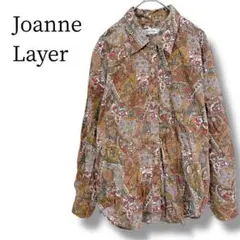 Joanne Layer ジョアンヌレイヤー  花柄 ブラウス Joanne Layer ジョアンヌレイヤー 花柄 ブラウスの通販 by coco's shop