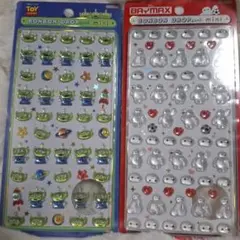 ボンボンドロップシール　ミニ　エイリアン　ベイマックス