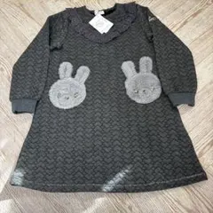 新品未使用タグ付き　メゾピアノワンピース120