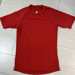 Mizuno 赤 野球 半袖ラグランスリーブ アンダーシャツ 140