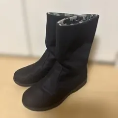 美品 Wacoal Tear ワコール ティア 晴雨兼用 ブーツ 23.0 黒のサムネイル