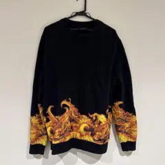 GIVENCHY ファイヤーパターン スウェット