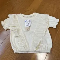 フリル付きトップス 80cm 半袖