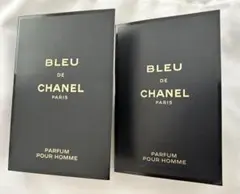 2個セット　未使用ブルー ドゥ シャネル パルファム（ヴァポリザター） サンプル