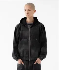 KAIKO double zip パーカー faded blackサイズ2 - メルカリ