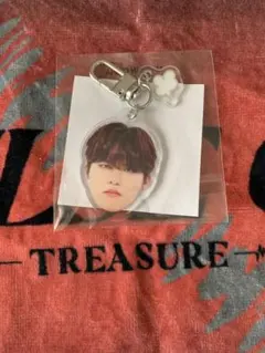 TREASURE ジョンウ　顔アクキー　怒