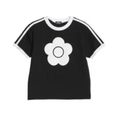 MARY QUANT × PAMEO POSE Tシャツ ブラックのサムネイル